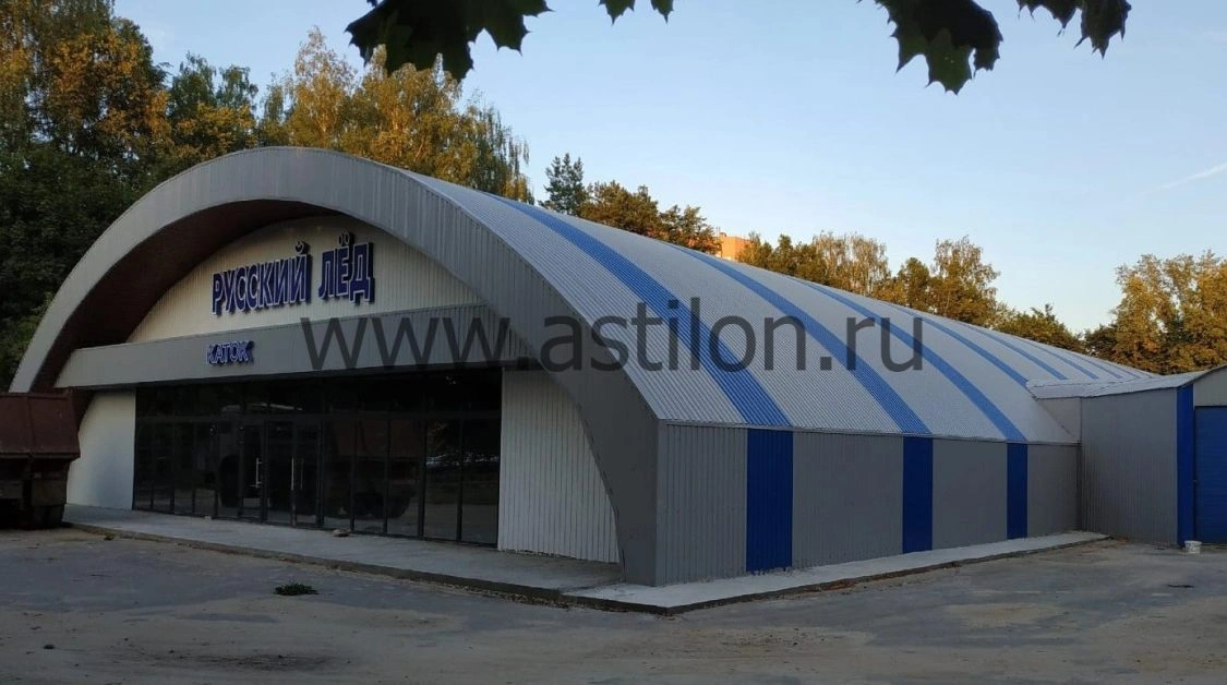 22х50м. Универсальный арочный ангар