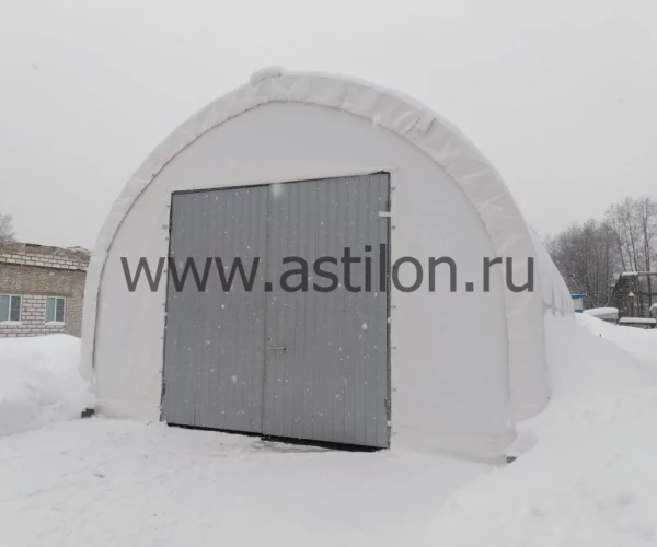 Тентовый быстровозводимый гараж