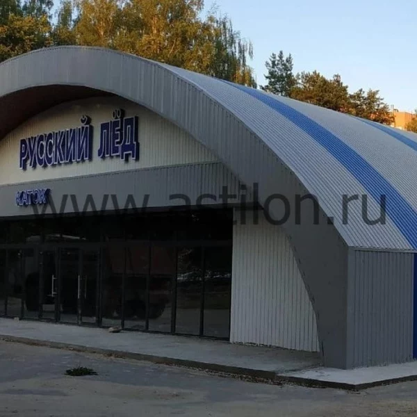 22х50м. Универсальный арочный ангар